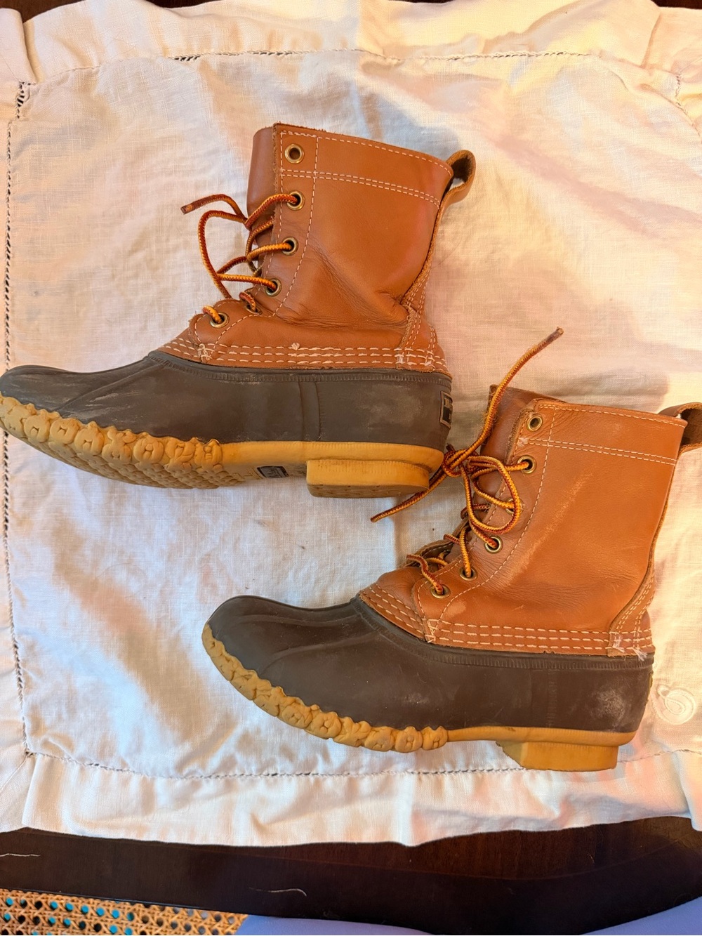 LL Bean Boy’s Brown Bean Boots Waterproof